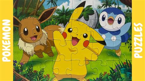 Pokemon Pikachu Puzzle 4 Kids - YouTube