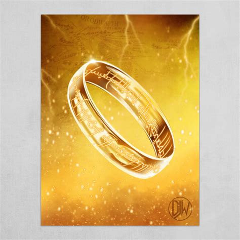 The Ring of Power by DJW Art