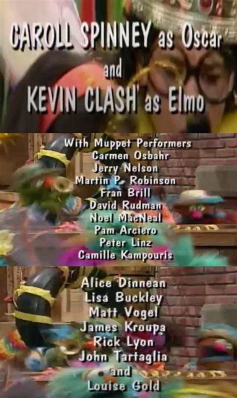 Sesame Street: Fiesta! (1998 Movie) - Behind The Voice Actors