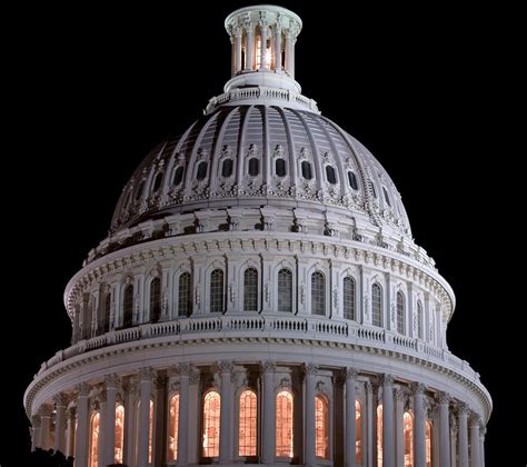 Capitol Dome In Washington Dc by Brendan Reals