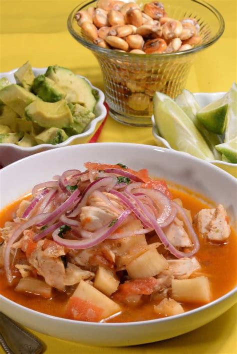 Ecuador Encebollado de Pescado (Fish Soup) - International Cuisine