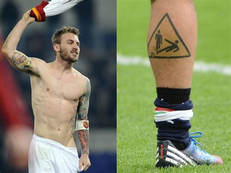 Daniele De Rossi, AS Roma, tattoo, tatts, tattoos, football, soccer ...