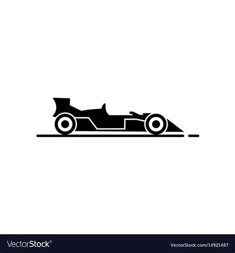 Racing car icon Royalty Free Vector Image - VectorStock