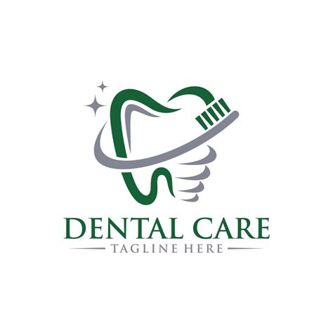 Creative dental clinic logo vector. Abstract dental symbol icon with modern design style ...