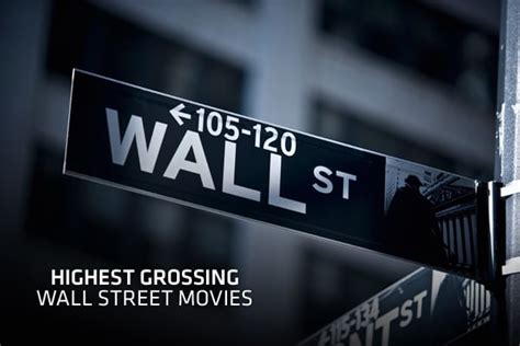 Highest Grossing Wall Street Movies