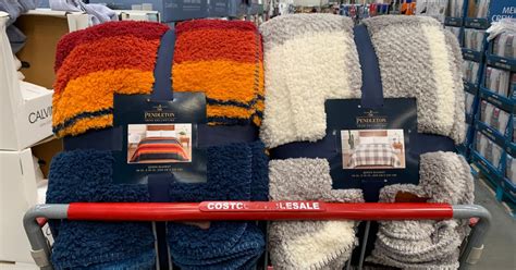 Pendleton Queen Sherpa Blankets Only $24.99 at Costco | Over $60 Value