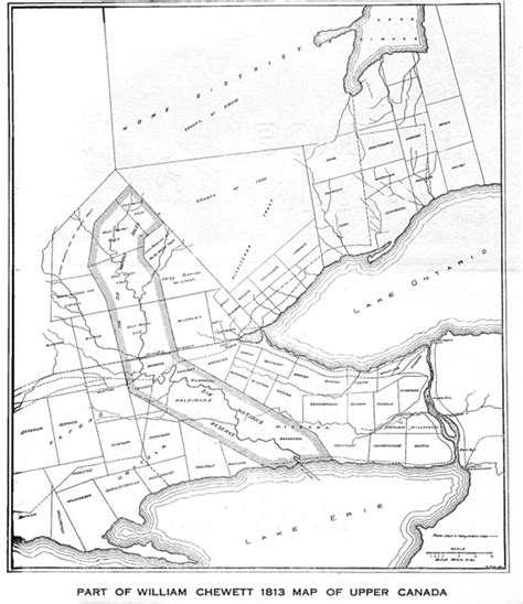 A Map, of the Located Districts in the Province of Upper Canada (Canadian Transport Sourcebook)