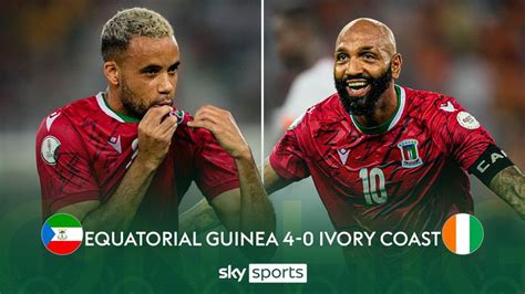 Hosts Ivory Coast facing AFCON exit after losing 4-0 to Equatorial Guinea | Video | Watch TV ...