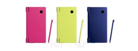 Japan-only: Nintendo offers 3 new colors for the DSi – TechCrunch