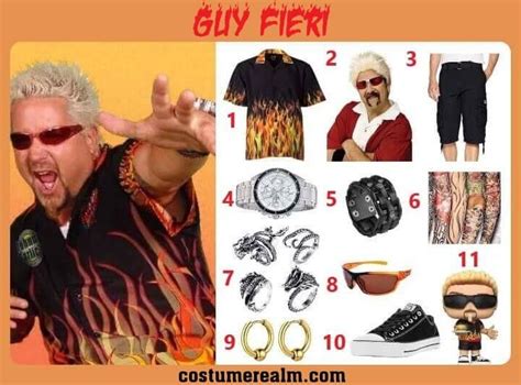 Dress Like Guy Fieri, Guy Fieri Costume, Halloween Costume, Cosplay Guide in 2021 | Retro ...