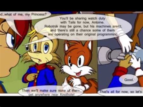 Sonic SatAM Season 3 Comic Part 1 - YouTube