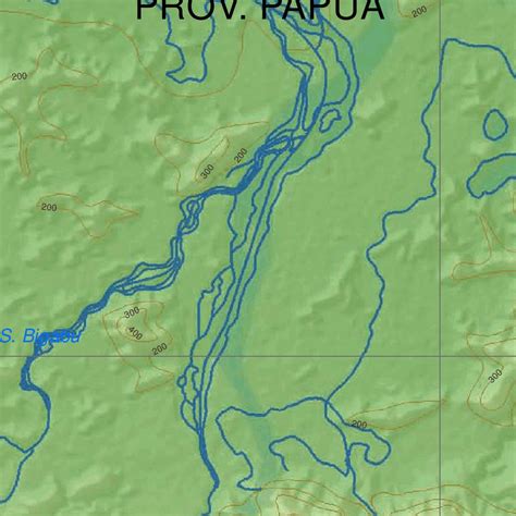 J24: Puncak Jaya District Map by Avenza Systems Inc. | Avenza Maps