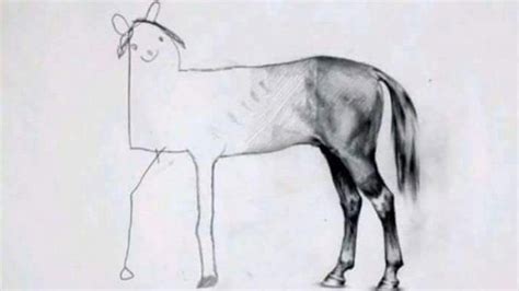 Unfinished Horse Drawing | Know Your Meme