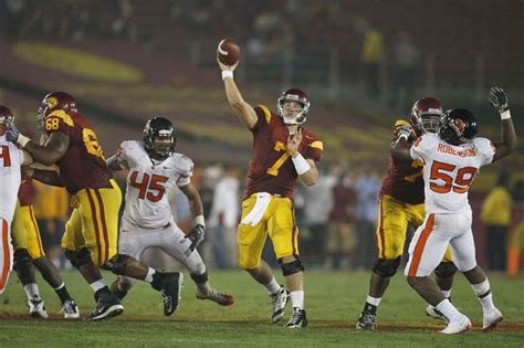 Matt Barkley // USC Trojans | Usc football, Usc trojans, Matt barkley