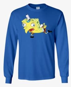 Mocking Spongebob Sticker, HD Png Download - kindpng