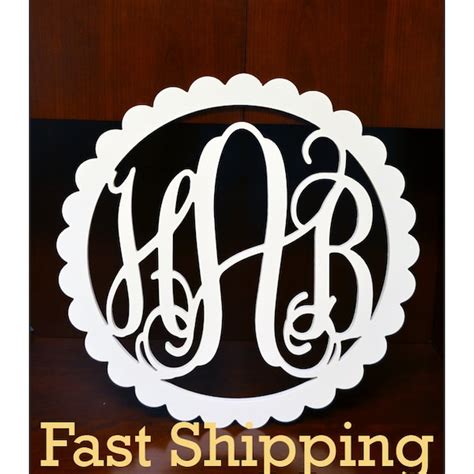 Wood Monogram - Etsy