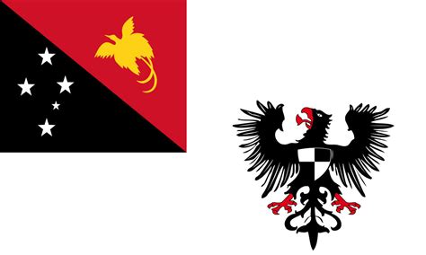 Germany colonized by Papua new Guinea flag by weqrrwqw on DeviantArt