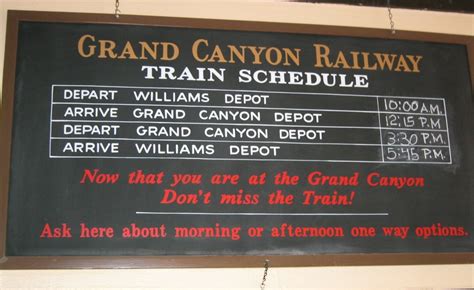 Barnstorming with Frank Barning: GRAND CANYON RAILWAY TRIP