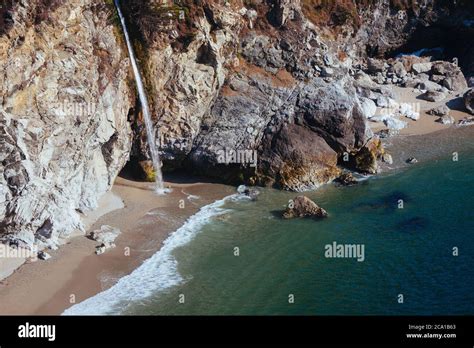 McWay Falls in Big Sur Stock Photo - Alamy