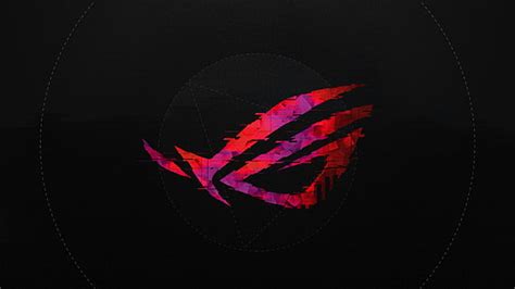 Online crop | HD wallpaper: ASUS, RoG, neon, 4K | Wallpaper Flare