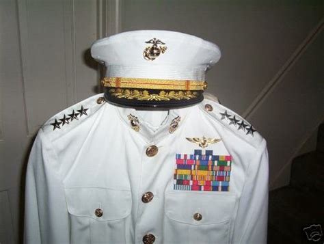 USMC Marine Corps General Officer Dress White Uniform | #25940882