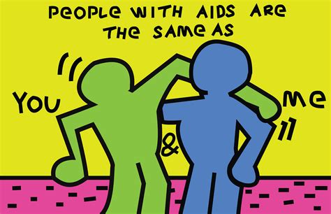 Keith Haring Inspired World AIDS Day Poster | Behance