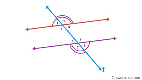 Parallel Lines Cut by a Transversal (with 23 Examples!)