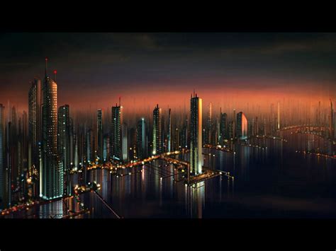 Future City 3D Art Wallpapers - Top Free Future City 3D Art Backgrounds - WallpaperAccess