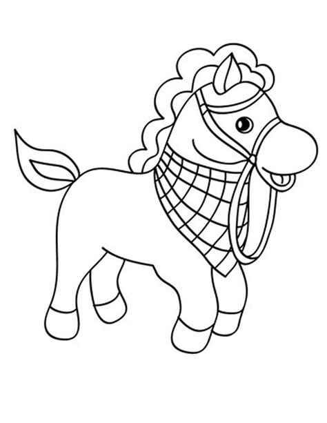 Gambar Mewarnai Gambar Kuda Poni Bliblinews Pony Coloring Pages ...