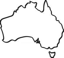 Australia Map Vector Art, Icons, and Graphics for Free Download