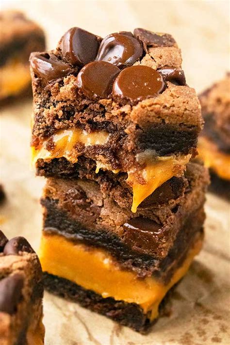 Quick and Easy Caramel Brownies Recipe - Best Crafts and Recipes