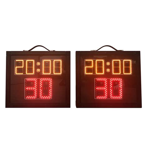 Indoor Aluminum Basketball Shot Clock , Multi Sport Scoreboard With ...