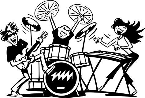 Cartoon Band Pictures - Band Cartoon Music Family Noisy Hello Big ...