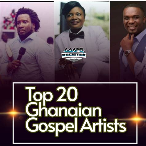 Top 20 Ghanaian Gospel Artists