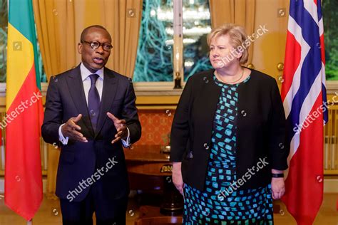 Norwegian Prime Minister Erna Solberg R Editorial Stock Photo - Stock Image | Shutterstock