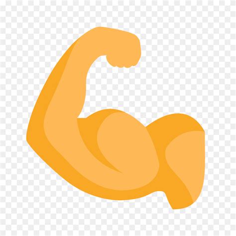 Strong Emoji Png Png Image - Strong Arm PNG - FlyClipart