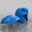 Free STL file lego iron man helmet (remix) 👨・3D print design to ...