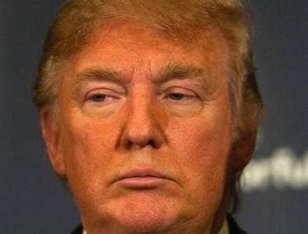 Orange Trump Blank Template - Imgflip