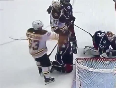 Brad Marchand punches opponent in head, runs and hides, remains the ...