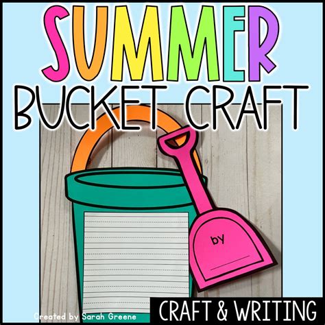 Summer Beach Bucket Craft | Made By Teachers