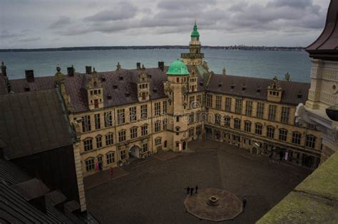 View of the Kronborg Castle in Helsingor Stock Image - Image of ...