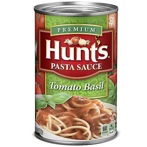 Hunts Tomato And Basil Spaghetti Sauce - 24 OZ - Albertsons