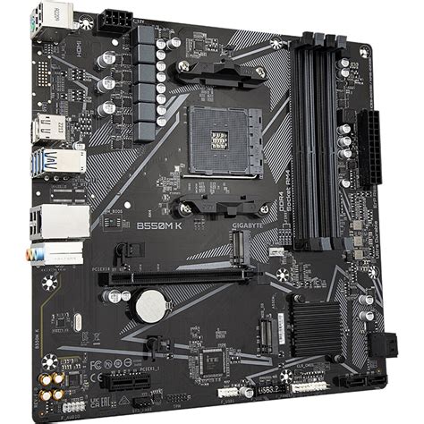 Gigabyte B550M K AM4 Micro-ATX Motherboard B550M K B&H Photo