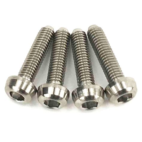 3mm x 5mm Titanium Cap Head Screws (4pcs) – Lunsford Racing