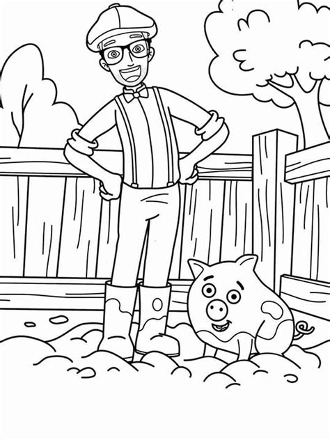 31+ blippi excavator coloring page - BexlieElghanni