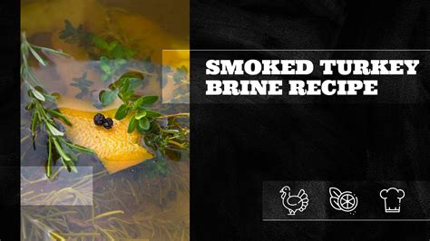 Smoked Turkey Brine Recipe – The Bearded Butchers