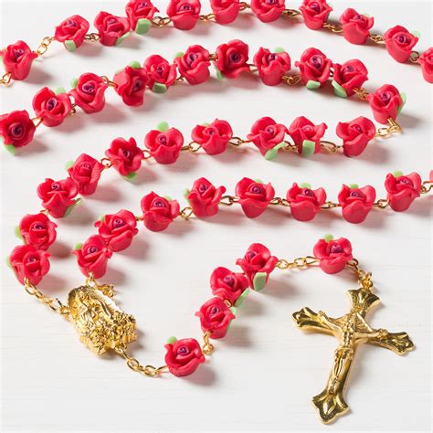 Rose Guadalupe Rosary | Rosary.com™