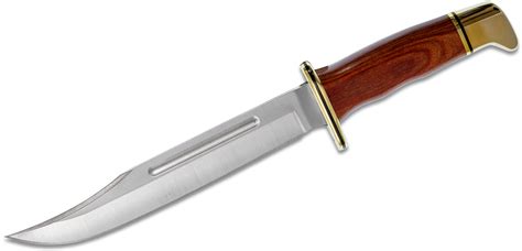 Buck 120 General Hunting Knife Fixed 7.375" Blade, Cocobola Dymondwood Handles - KnifeCenter ...