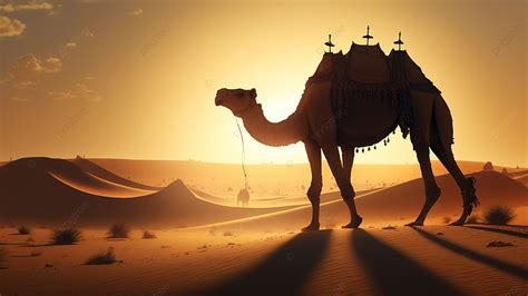 Desert Camel Sunshine Background, Desert, Camel, Sunshine Background Image And Wallpaper for ...