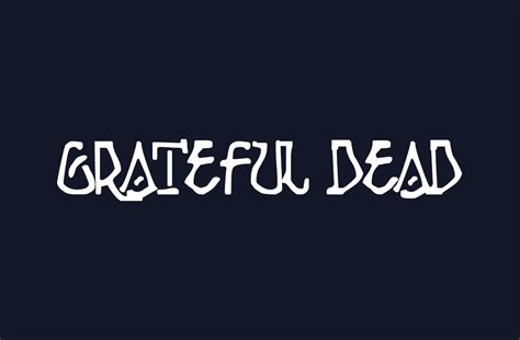 Grateful Dead font - Fonts Hut